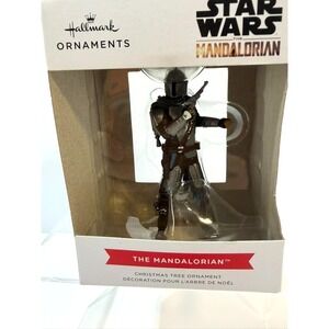 NIB 2022 Hallmark Star Wars The Mandalorian Christmas Ornament